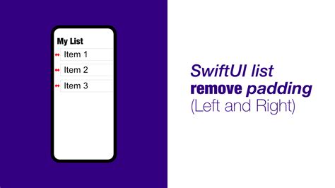 The order in which you apply modifiers matters. . Swiftui list remove bottom padding